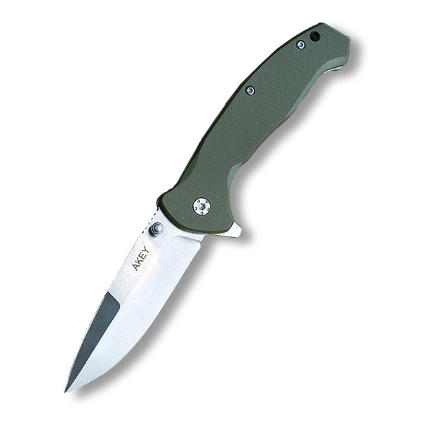 Thumb stud army pocket folding knife