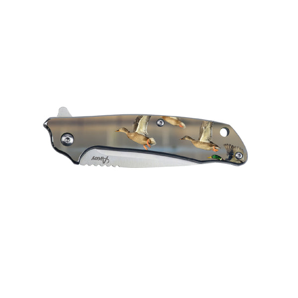 Deputy Flying Duck Frame Lock Pocket Knife