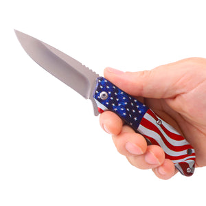 Flag Pocket Knife
