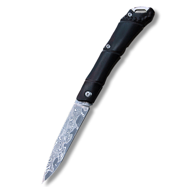 A4106 Damascus Mini Pocket Knife