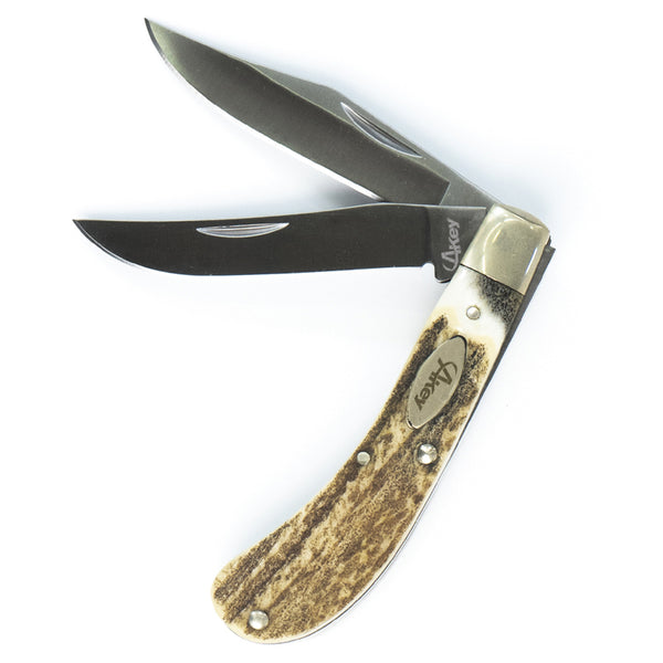 Genuine Stag Pocket Hunter Folding Knife