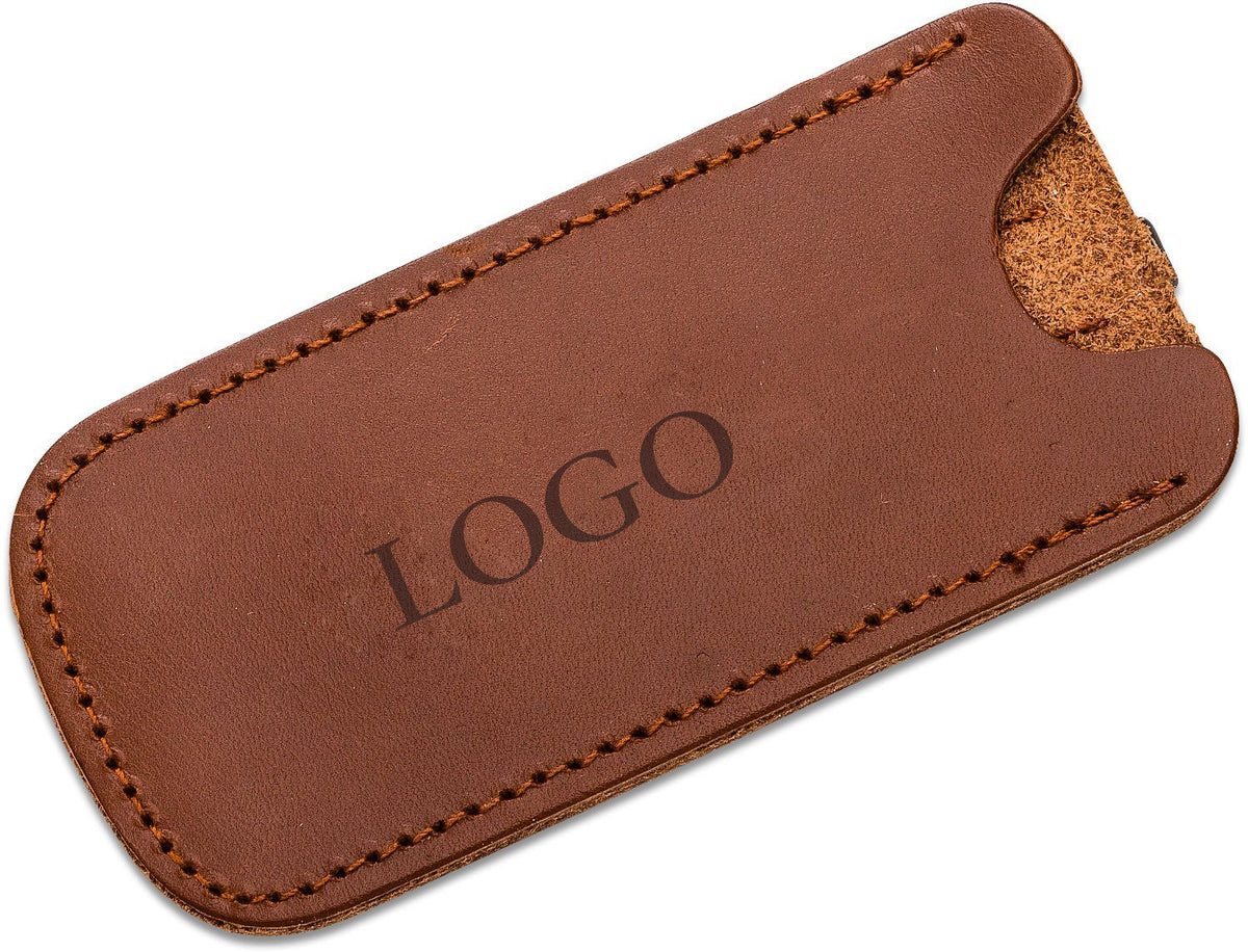 Soft Leather Sheath for Pocket Knife – AkeyKnife