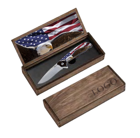 Wooden Gift Knife Box